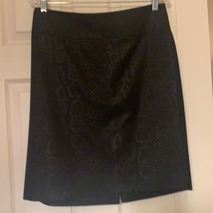 A Great Play on a Black Skirt!